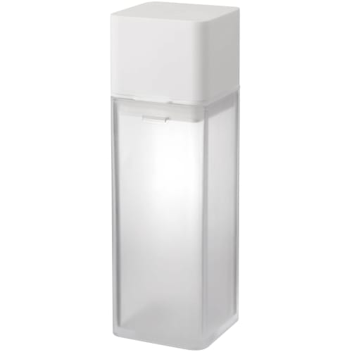 Yamazaki Tower Refillable Seasoning Bottle, White, Approx. 5.5 X 5.7 X 17.2 Cm, Airtight, Easy Open/Close, Disassembles for Cleaning, 250ml, Product N