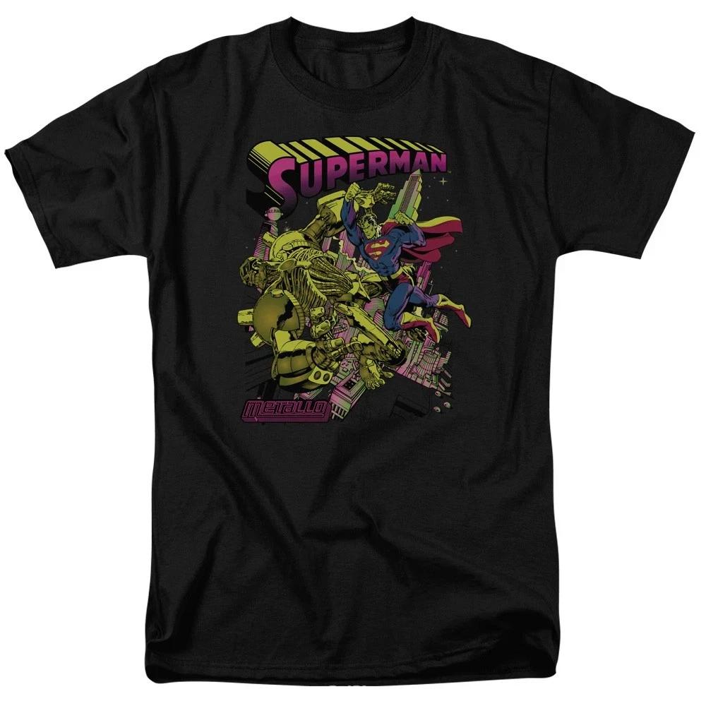 Comics Superunisex Versus Metallo T Shirt Size S 4xl Gift For Friends