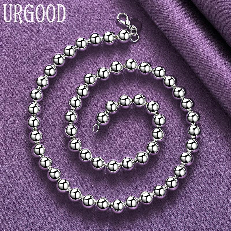 Ожерелье из стерлингового серебра 925 пробы, свадебные украшения с подвесками