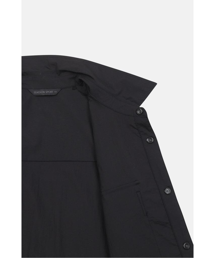 Koolongseupocheu Мужская рубашка с коротким рукавом Jwscm26111Blk