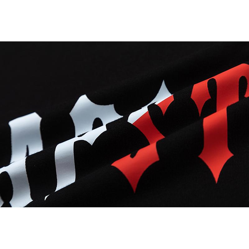 704 Trapstar London 2025 Summer New High Quality Cotton Round Neck Loose Large Size Men's and Women's T-shirt Couple T-shirt