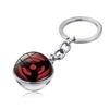 Keychain Sharingan Naruto With Glass Ball Cartoon Style For Memorabilia Anime