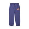 Li Ning X Billionaire Boys Club Skateboard Series Cuffed Loose Letter Comfortable Casual Pants Men Bottoms Twilight-Blue AKLUD99-4