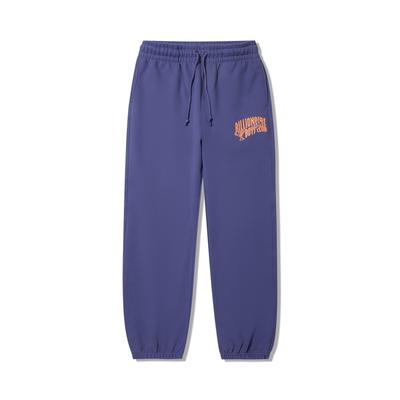 Li Ning X Billionaire Boys Club Серия скейтбордов Зауженные Свободные С буквенным принтом Удобные Повседневные Брюки Мужские Брюки Сумеречно-синий AKLUD99-4