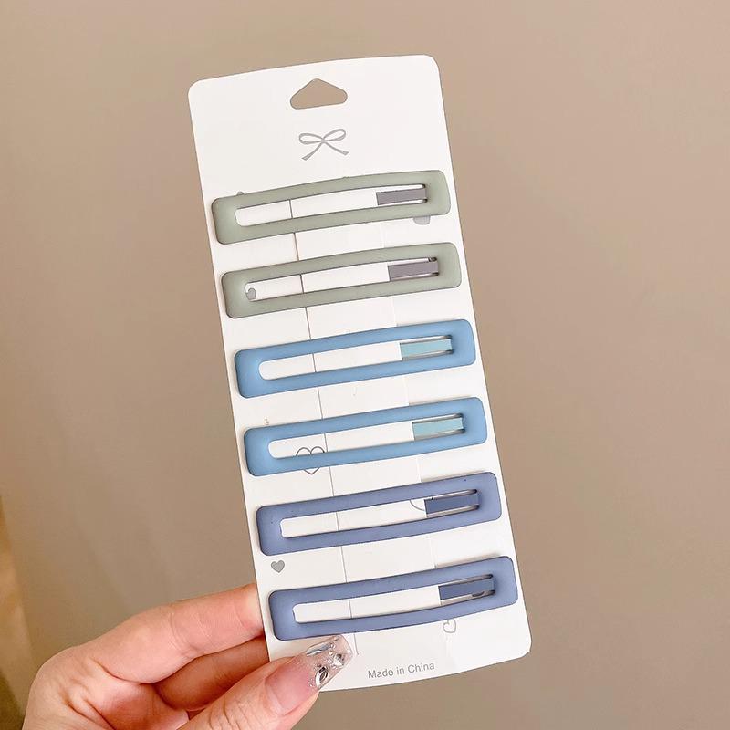 Матовая невидимка для женщин – Высококачественная заколка для детских волосков, лба и боковой челки