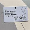 [USED] Jimin BTS Korean BE Unreleased Lucky Draw Trading Card