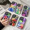 Мультяшный R-Rainbow Friends Для IPhone 16 15 14 13 12 11 Pro Max Plus Кожаный Чехол для Телефона
