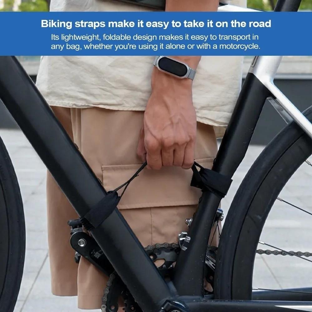 Effortless MTB Nylon Strap Nylon Bike Carry Strap Portable Bicycle Handheld Strap Labor Saving