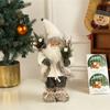 Telescopic Doll Christmas Doll Ornaments Cartoon Knitted Old Man Snowman Elk Decorative Ornaments