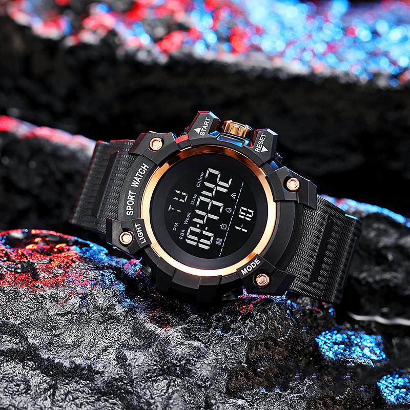 Модные унисекс цифровые мужские кварцевые часы светящиеся детские часы студенческие наручные электронные часы спортивные водонепроницаемые военные большой циферблат новый будильник
