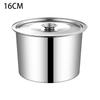 With Lid Seasoning Pot Portable Seasoning Tank Large Capacity Stainless Steel Flavor Cup