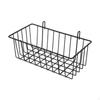 Metal Hanging Wire Basket Grid with Hooks Home Decor Supplies Wall for Office