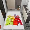 Teletubbies Friends Themed Anti-Slip Rugs - Polyester Home Decor, Suitable for Bedrooms, Living Rooms, Doorways, Studios, and Decorations