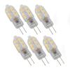 10 Pack G4 2835 LED Bulb Transparent Led Lamp Plug In Light Bulb AC220V for Camper Cabinet