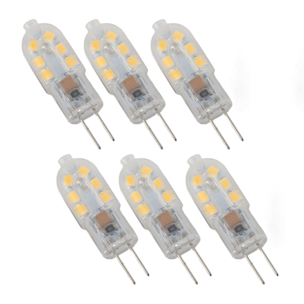 10 Pack G4 2835 LED Bulb Transparent Led Lamp Plug In Light Bulb AC220V for Camper Cabinet