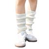 MUQIU Loose Leg Warmers and Extended Ankle Exercise Cold School Socks for High School Gifts for Women Socks, (Thickened 55cm), Warmers, Fashionable,