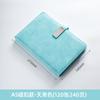 Customized A3 Hardcover Leather Bound Notebook with Logo Buckle 100 Sheets Thermal Binding for Office Business Meetings Record