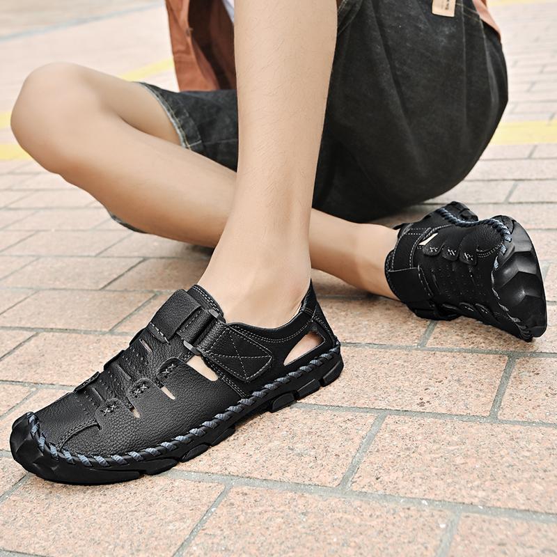 Дышащие мужские лоферы с ручной строчкой, обувь из мягкой кожи, мужская повседневная обувь, удобная обувь для вождения, мокасины, мужская обувь