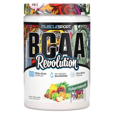 BCAA, Revolution, Фруктовый пунш, 450 г (15,9 унций)