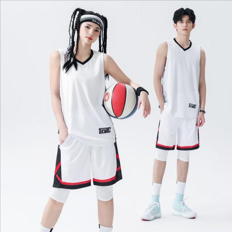 Mens Basketball Uniform Set Quick Dry Sportswear Training Competition Youth Adult Team Wear