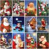 DIY 5d алмазная живопись полная круглая дрель Рождественский подарок Санта-Клаус вышивка наборы для рукоделия картина настенное искусство домашний декор