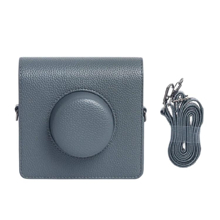 Мягкий кожаный чехол для камеры Wide Instants из ПУ кожи, силиконовые защитные накладки, сумка со съемными ремешками