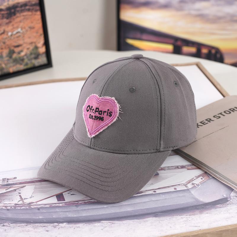 Новая шляпа для женщин, бейсболка с жестким верхом на осень и зиму, модная и стильная, солнцезащитная и солнцезащитная шляпа, любовь