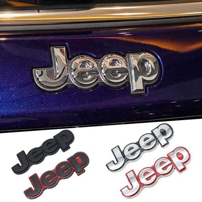 Металлическая наклейка-эмблема на автомобиль для Grand Cherokee Wrangler Renegade Compass JK Patriot Стайлинг значка на задний багажник авто