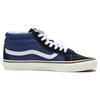 Vans SK8 Mid-Top Fashion and Comfortable Anti-Slip Wear-Resistant Skate Shoes Unisex Sneaker Denim-Blue VN0A391F5TU