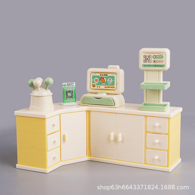 Миниатюрная Мини Съедобная Игровая Хлебная Полка для Куклы Реальная Модель Закуски Игрушка Сцена Детского Игрового Домика Маленькое Украшение