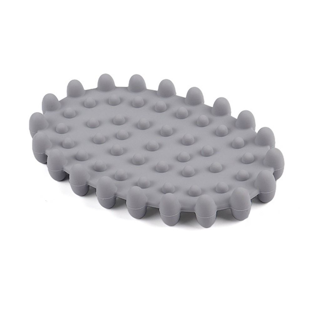 Non-slip Drain Soap Dish Multifunctional Soap Holder Household Soap Box Pad