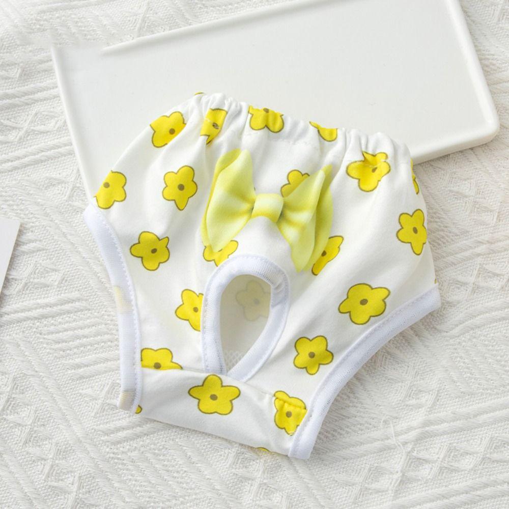 Cartoon Dog Physiological Pants Washable Pet Diaper New Dog Menstrual Pants