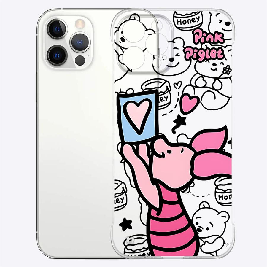 Смешной чехол для телефона Винни-Пух для Apple iPhone 15 16 Pro Max 13 14 Plus 12 11 Pro plus Матовый
