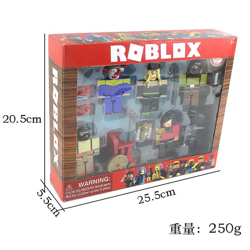 Roblox Action Figures 2.5 Inch Werewolf Night Themed 6 Pcs Collectible Virtual Dolls With Accessories Gift Box Set For Kids