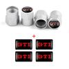 Car Interior Epoxy Logo Sticker Metal Wheel Tire Valve Cover For Volkswagen GTI Golf R Passat CC Lavida Sagitar Scirocco Tiguan