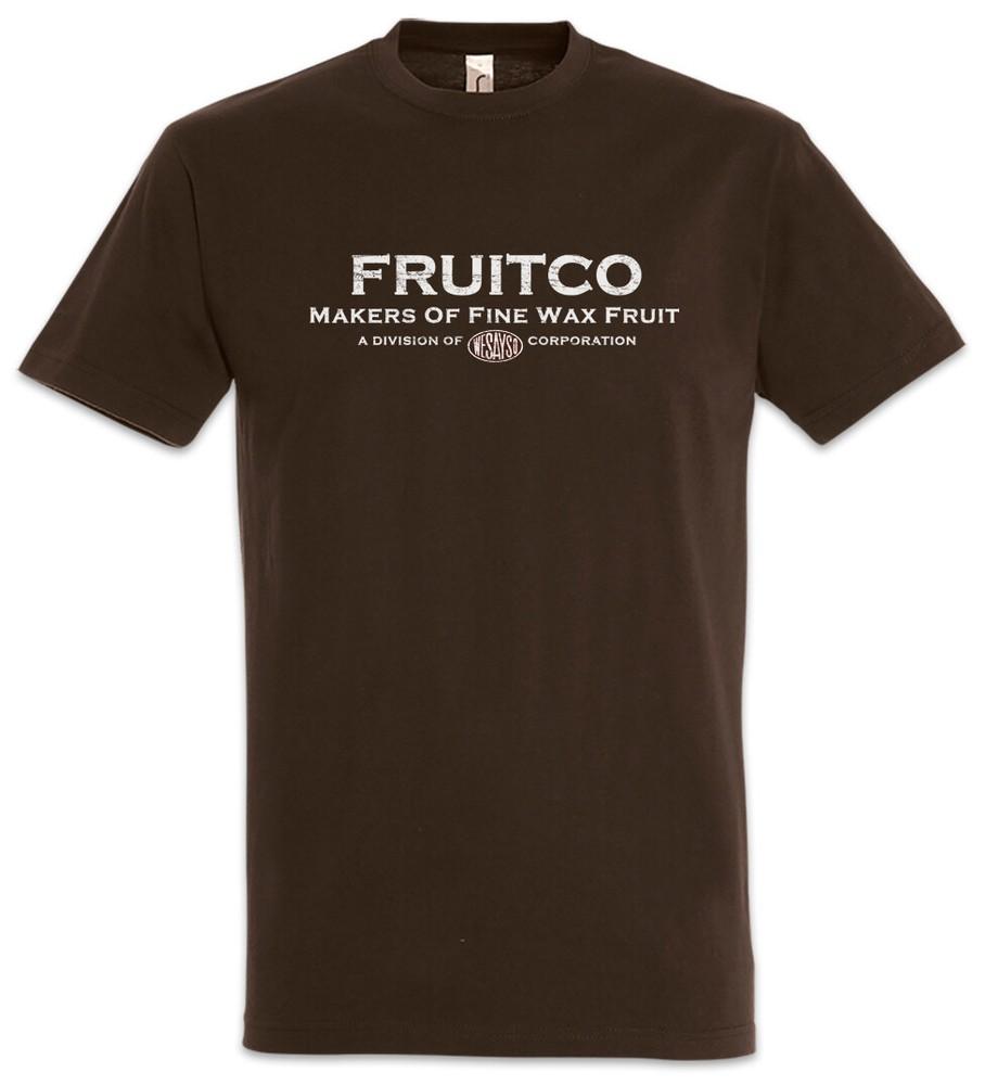 Fruitco Logo T-Shirt Dinosaurs Fun Symbol Sign Logo Company We Say So Wesayso