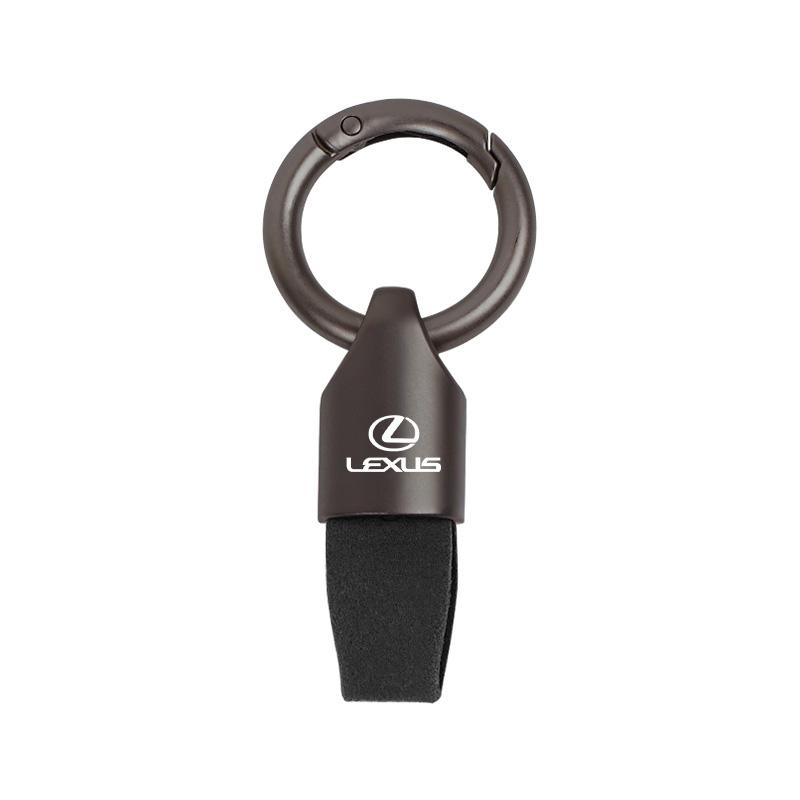 Car Key Ring Waist Buckle Suede Keychain Pendant For Lexus F-SPORT ES RX NX LS UX LM LX GX LC RZ IS CT GS RC HS SC TX LBX IS300