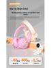 S5(M2) Астронавт Bluetooth-наушники: Светящиеся беспроводные игровые наушники с мощным басом