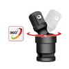 1/2inch Drive Air Wobble Sleeve Adapter Extension U Knuckle Joint Durable Swivel Impact Socket