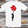 Banksy Balloon Girl T Shirt B1200