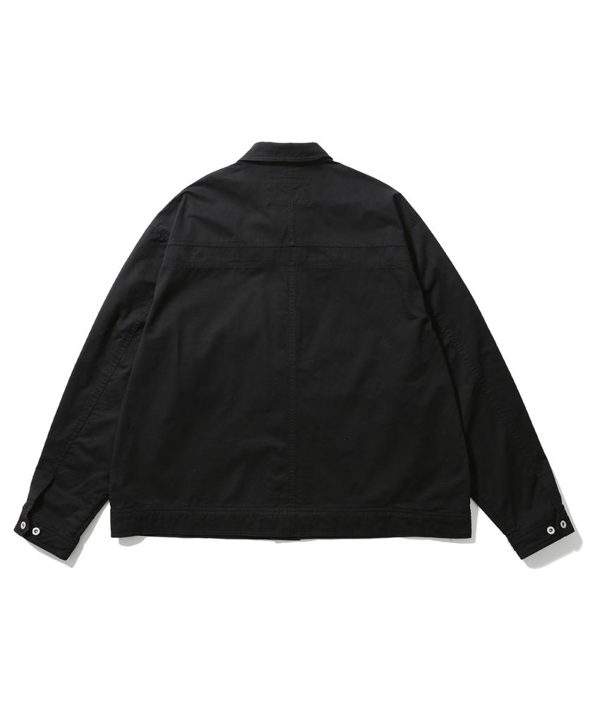 HAVEOFFDUTY Bio-Washed Blouson Jacket (Black)