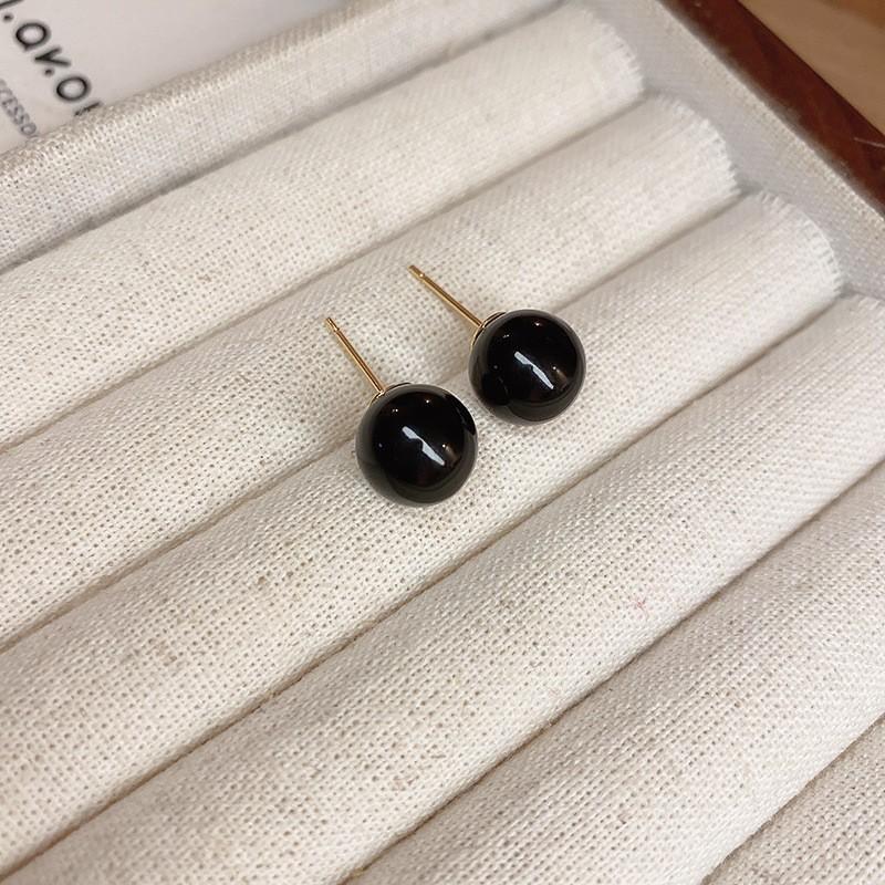 Классические элегантные висячие серьги с искусственным жемчугом для женщин, высококачественные серьги для женщин, ювелирные изделия на ухо, комплект серег-гвоздиков с шариками, свадебные украшения