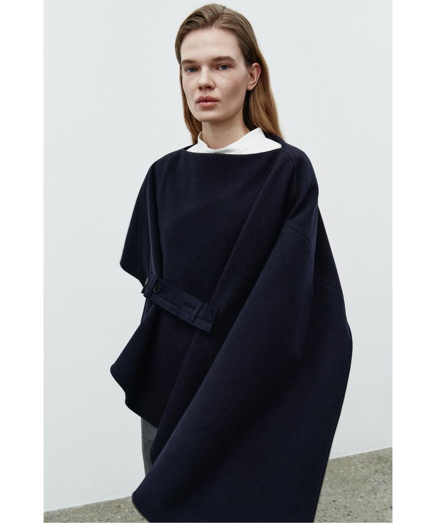 RECODE Belted Drape Shawl Ryaaw25543Bkx