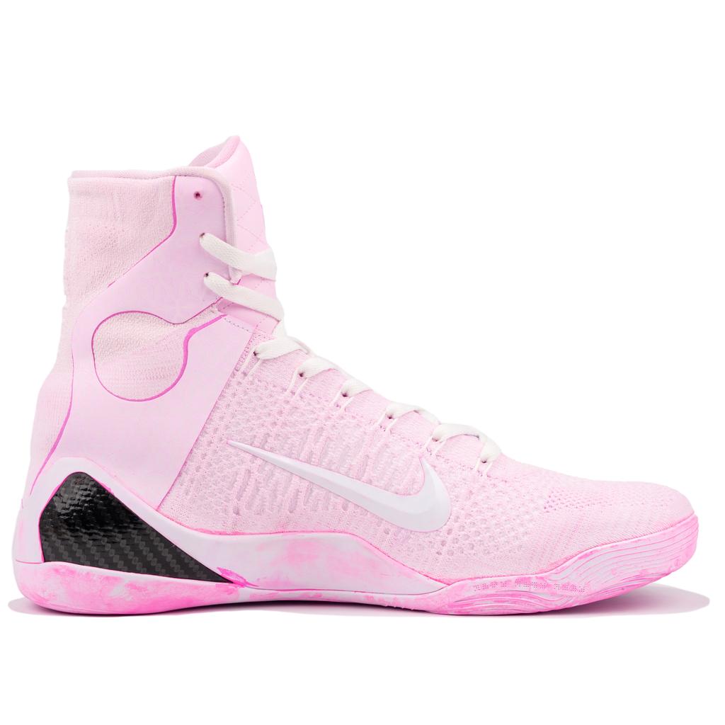 Nike Баскетбольные кроссовки Kobe 9 Elite High Protro 'Halo' Высокие Унисекс Грязно-розовые FZ7335-100(Команда-9)-Случайные упаковочные пакеты