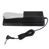 Sustain Pedal with Cable Metal Foot Pedal Compatible with All Electronic Keyboards Digital Piano