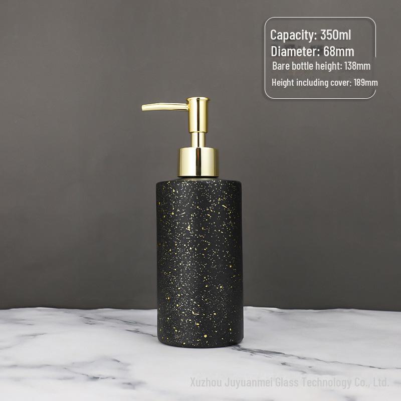 Стеклянный флакон для лосьона и мыла в скандинавском стиле для дома, дезинфицирующее средство для рук и гель для душа в отеле