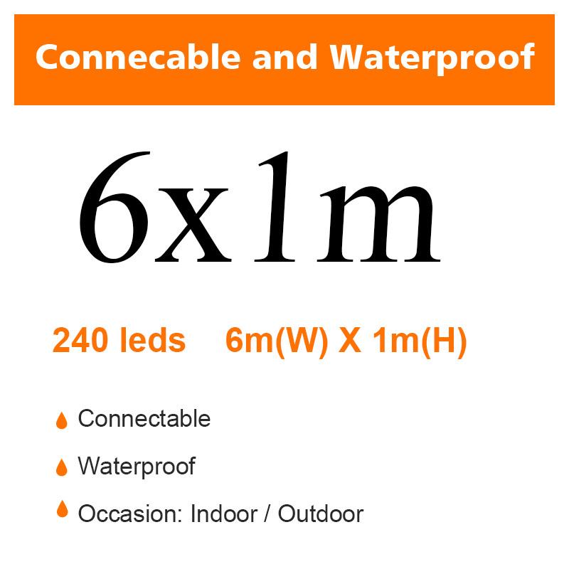 Светодиодные гирлянды-феи для улицы, водонепроницаемые, водопад, уличная гирлянда, шторные огни для патио, рождественское украшение для свадебной вечеринки