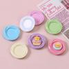 Cartoon Multicolor Swirl Plate Resin Glue DIY Accessories for Hairpins & Magnets