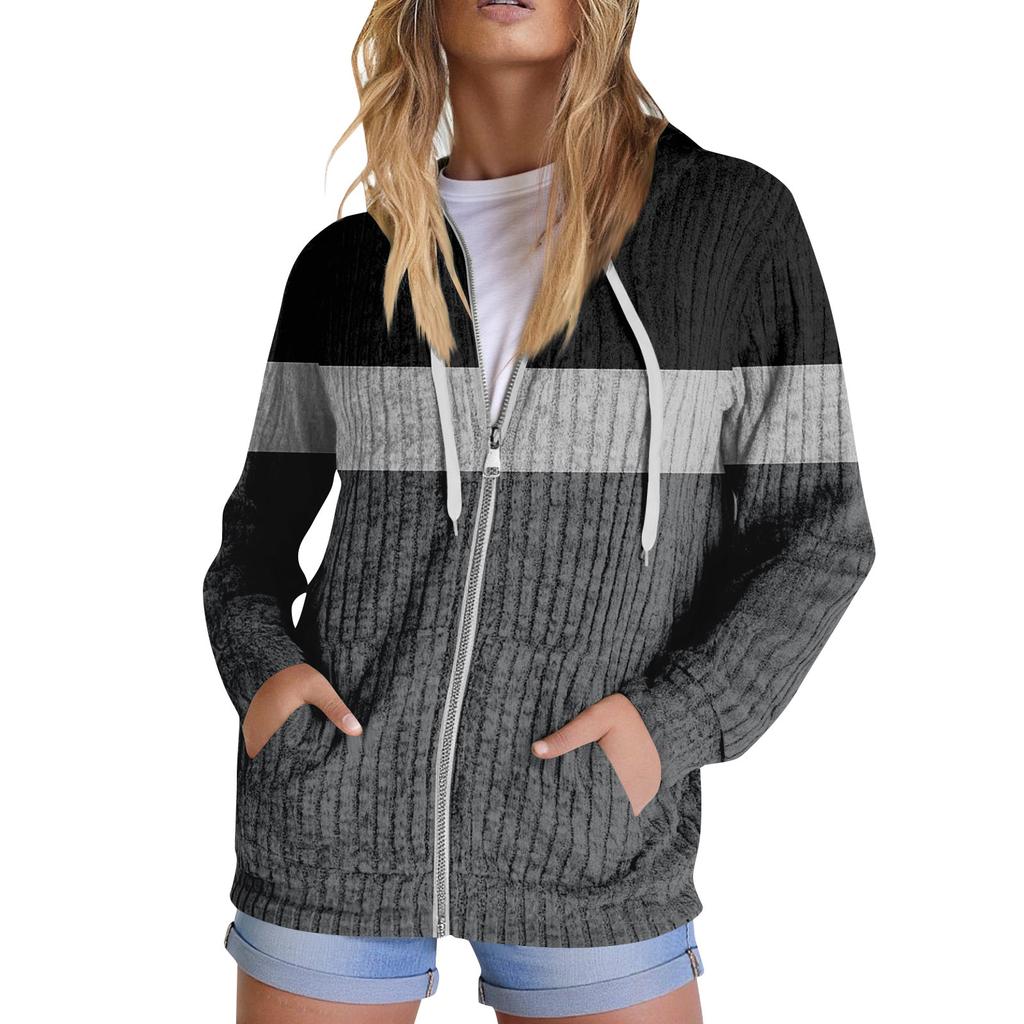Hoodies For Women Trendy Tops Casual Fall Fashion Long Sleeve Sweatshirt With Pockets Pullover Lightweight
