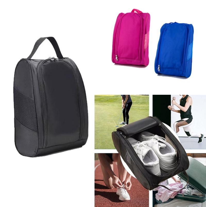 Портативная сумка для обуви для гольфа из ткани Оксфорд, дышащая, легкая